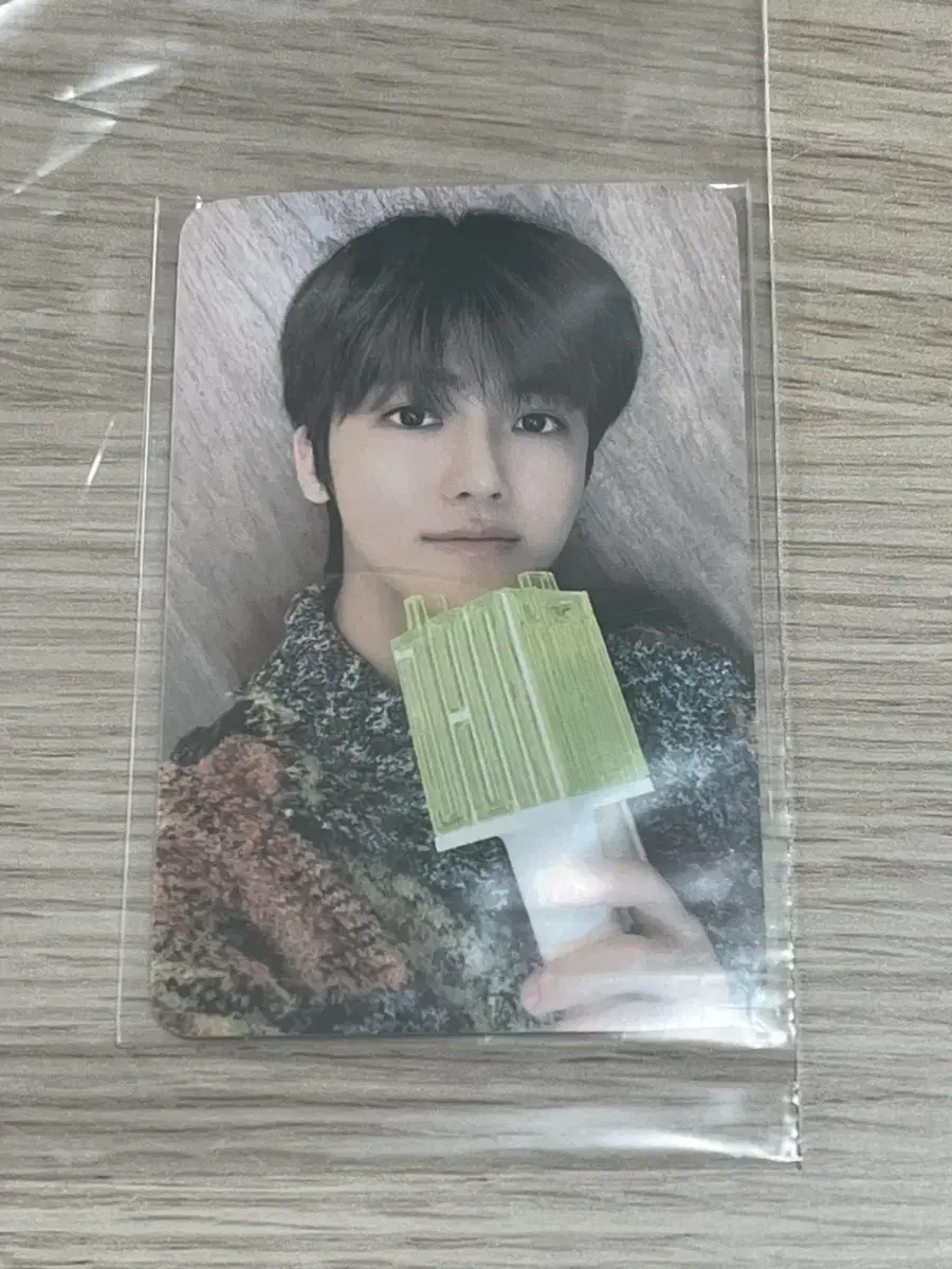 NCT lightstick jaemin photocard unsealed