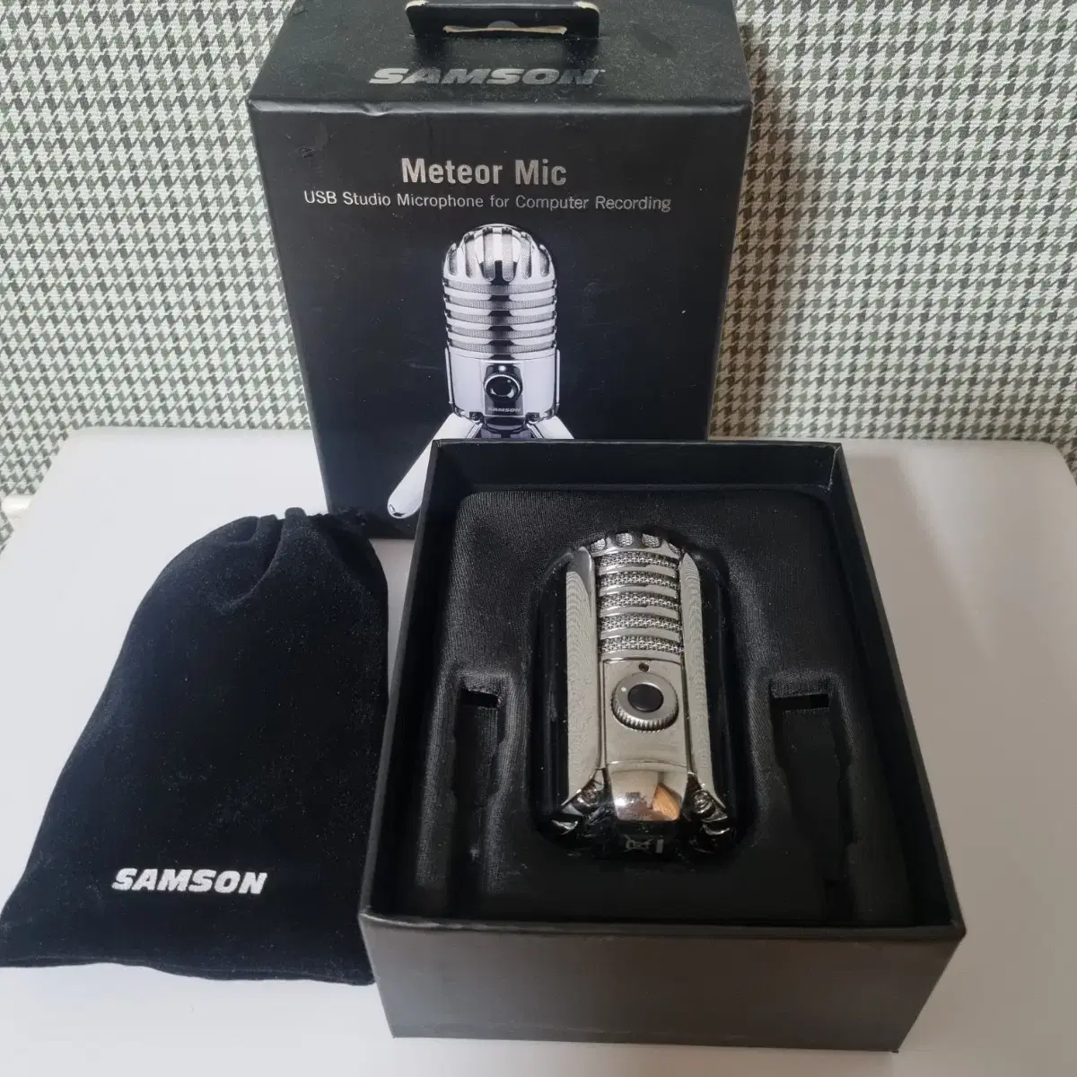 SAMSON Meteor Mic USB 삼성 마이크(미사용)