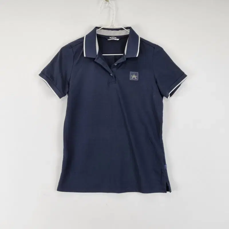 C7376 Blackyak Women's 90 Navy Laurel Short Sleeve Karate/Dirk