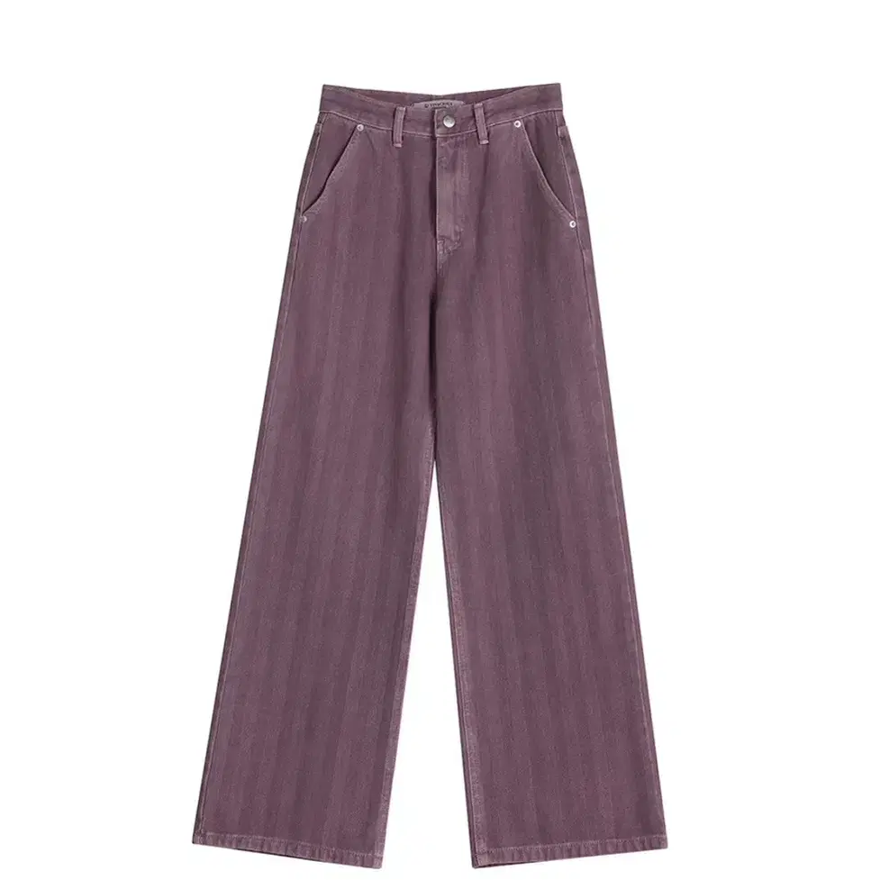 어반드레스 - Herringbone wide pants (PURPLE)