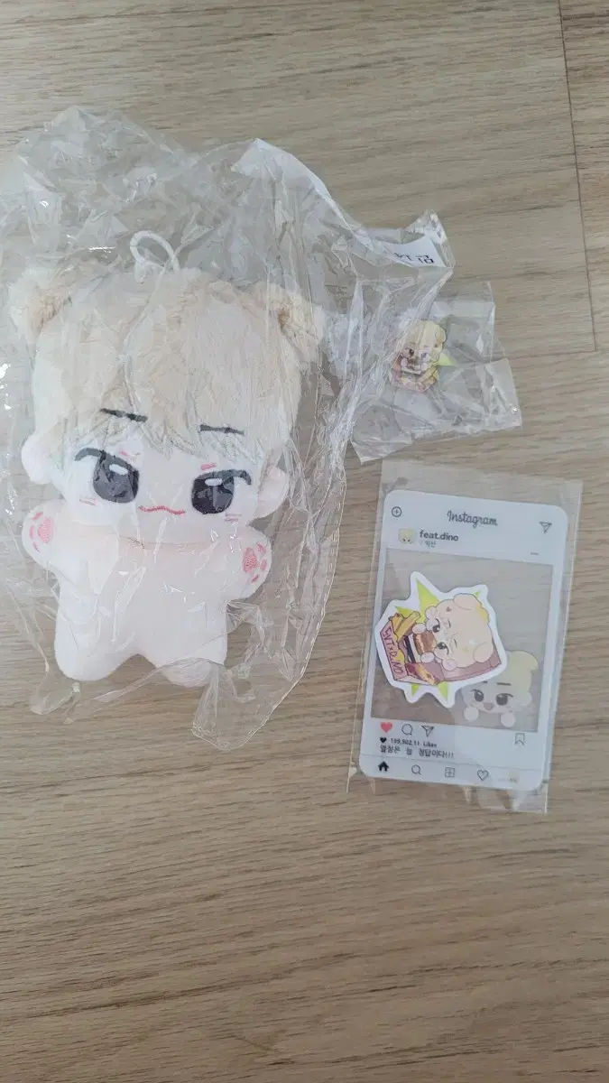 <가격내림>seventeen dino 10cm doll doggy chan wts