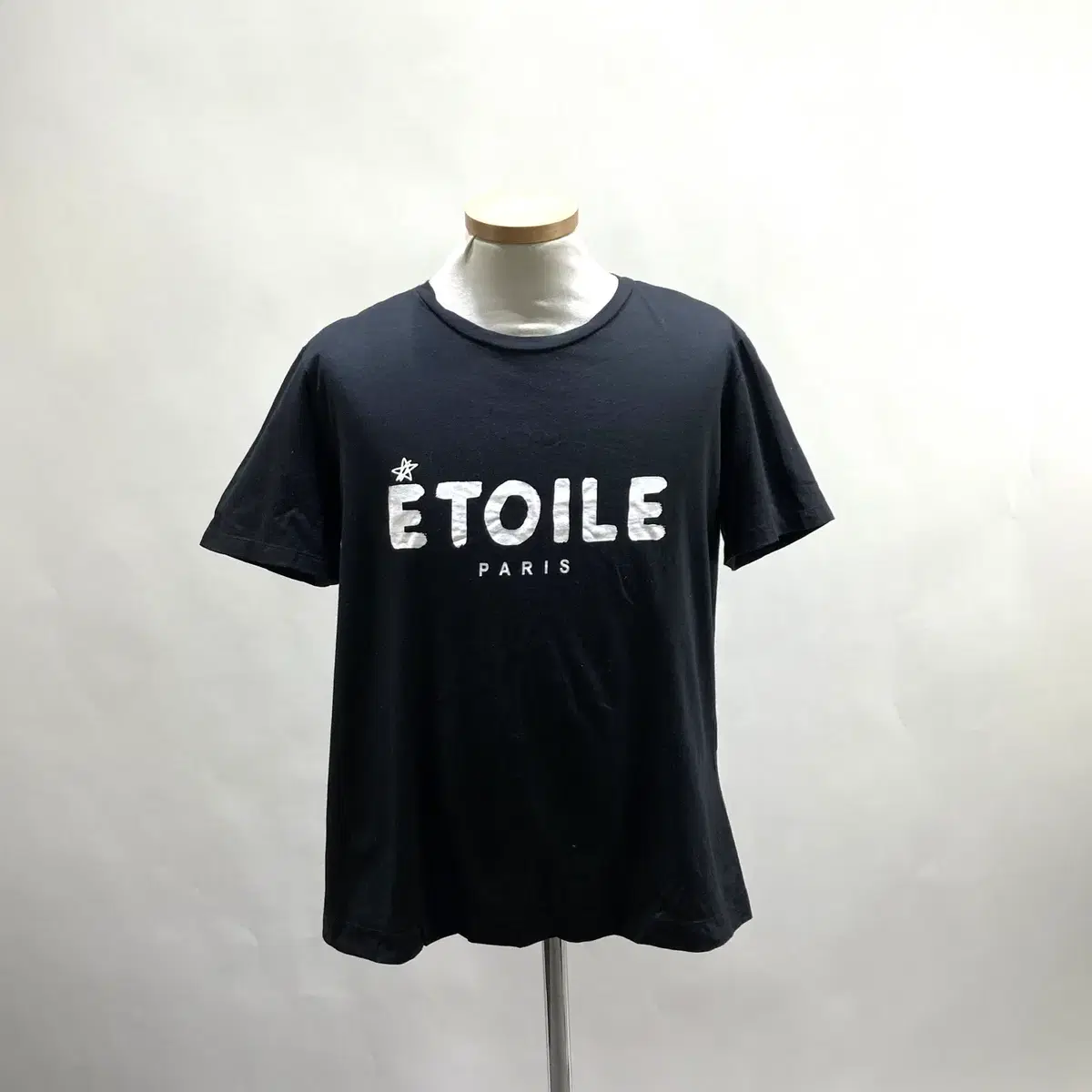 ETOILE Women's Short Sleeve T-shirt Black 90 Permanent