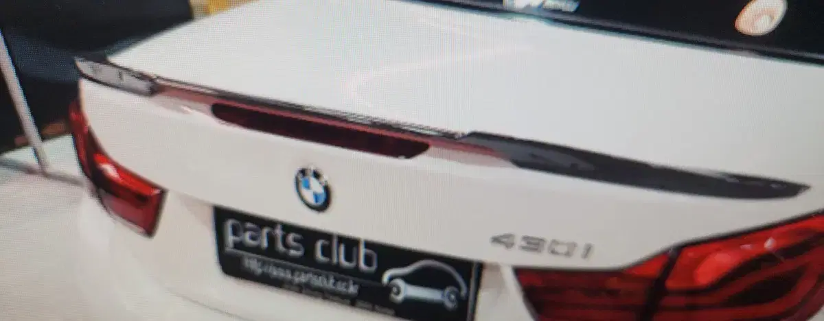 bmw 4시리즈 f33  리어스포일러 판매합니다