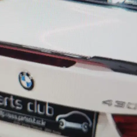 bmw 4시리즈 f33  리어스포일러 판매합니다