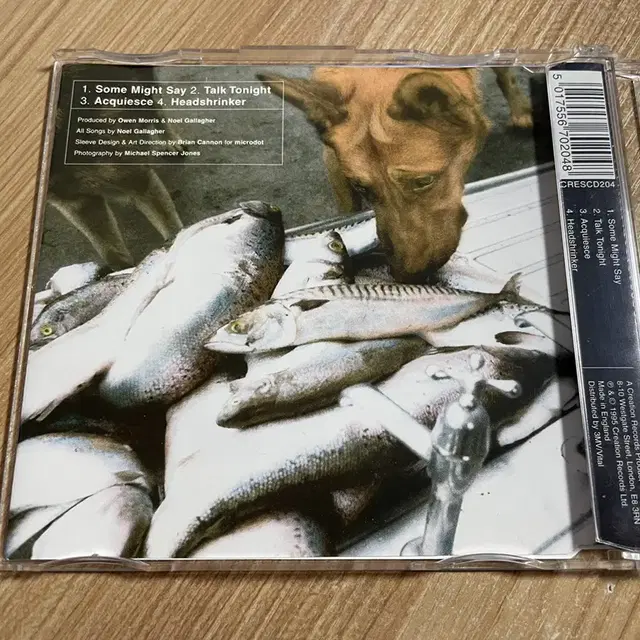 오아시스 Some Might Say UK발매 오리지널 초판 싱글 CD