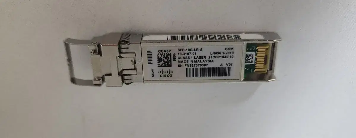 cosco sfp 10g lr s 홀로그램 시스코 지빅