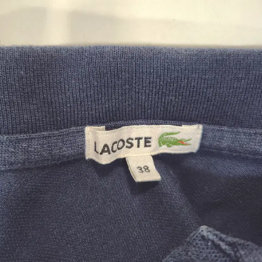 라코스테(LACOSTE) 네이비 미디엄 카라 원피스