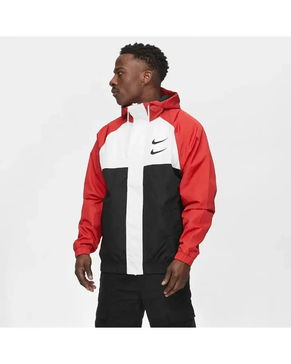 Nike Sportswear Swoosh Woven Hooded Windbreaker Jacket M(100)