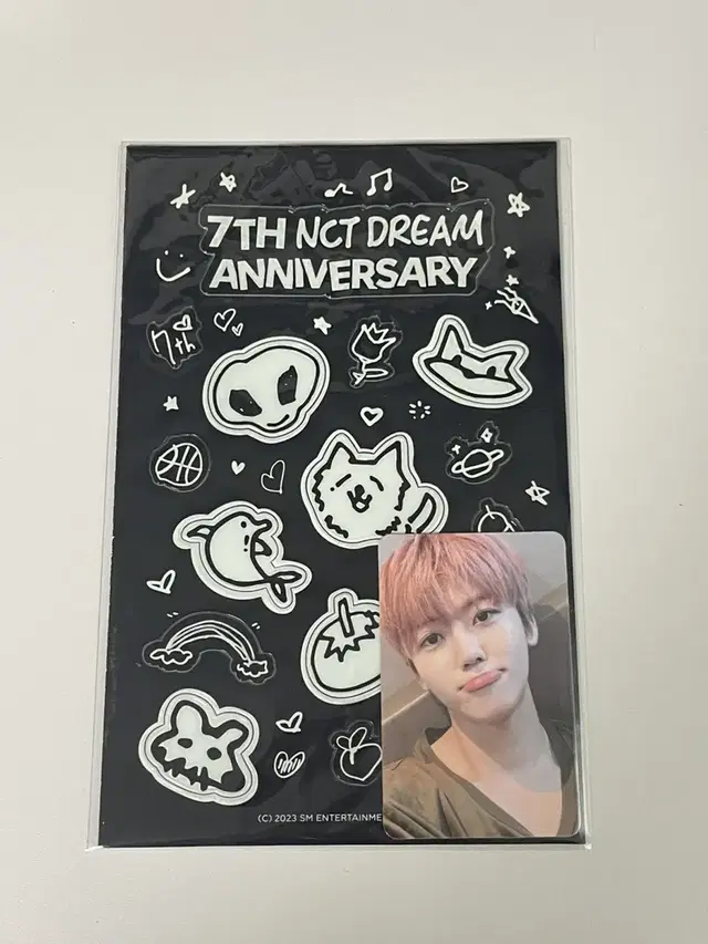 (미개봉)재민 7주년 스티커 양도 엔시티 드림 nct dream 글로우