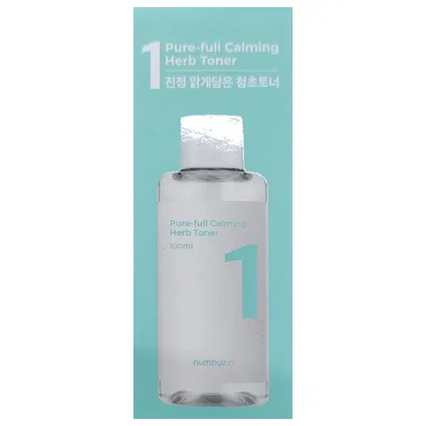 넘버즈인 1번 맑게 담은 청초토너 100ml(새상품)