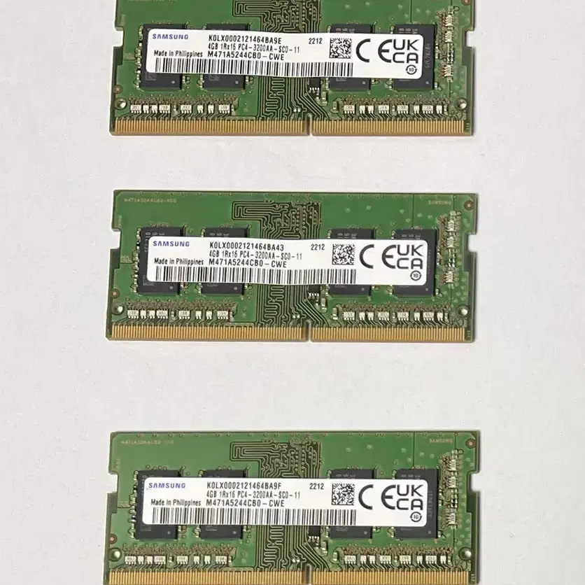 DDR5 / DDR4 SODIMM 노트북 메모리 판매 (삼성, SK 등)