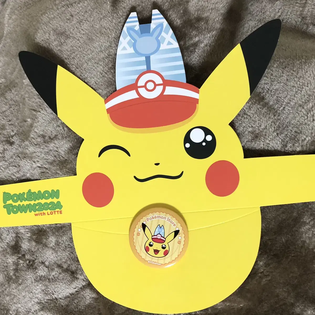 Pokémon Limited Can Badge & Suncap Hat