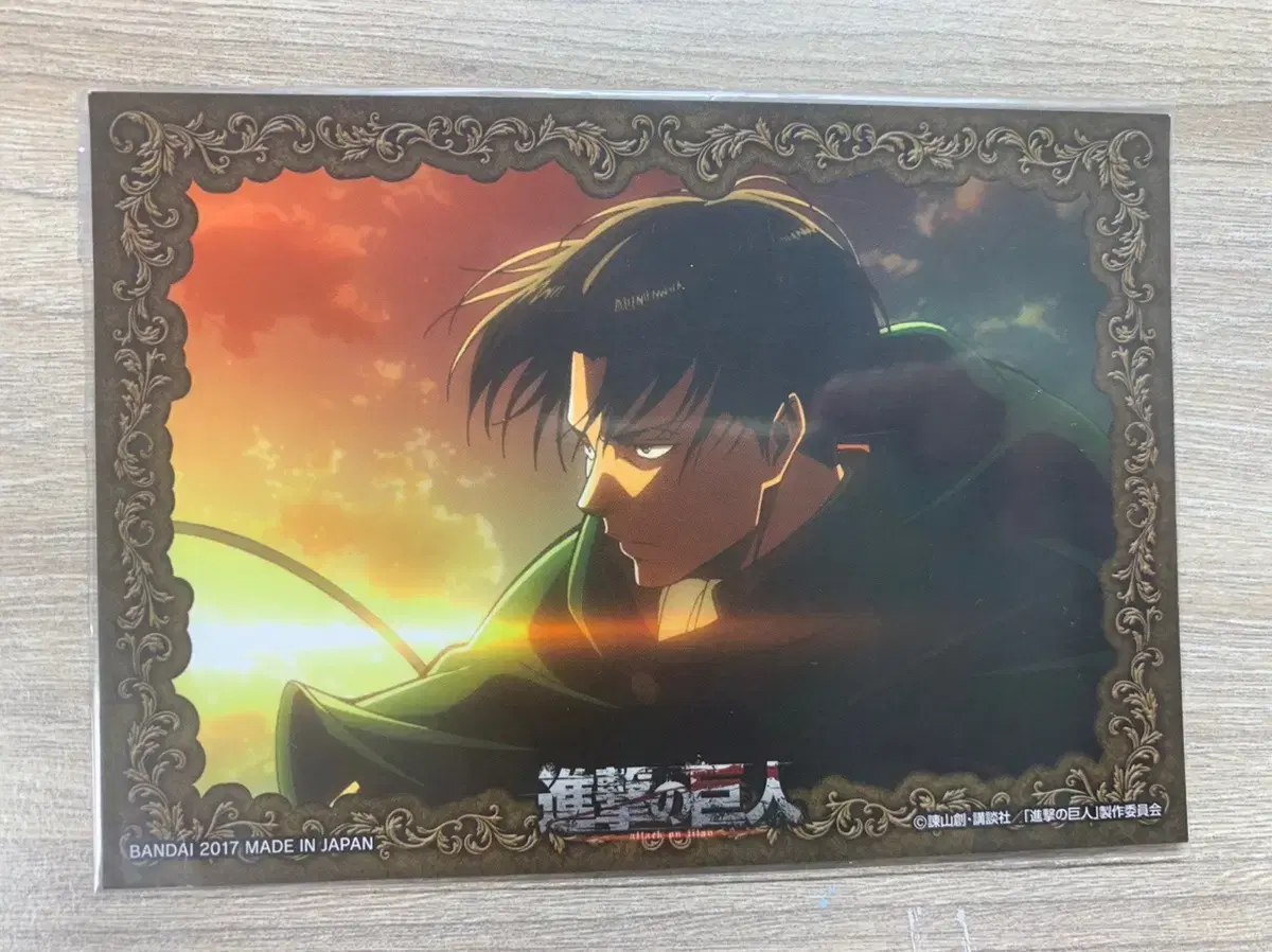 Today Only) Levi the Giant of Jin Give Me Your Heart Postcard