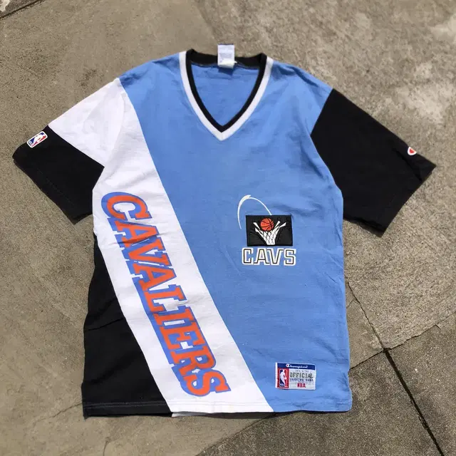 [M] 90s Champion 챔피온 Cleveland 반팔티