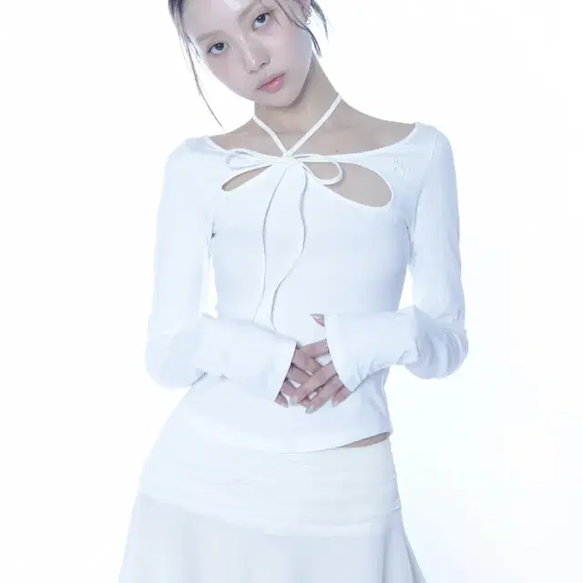 페인오어플레져 ORCHID TOP white S