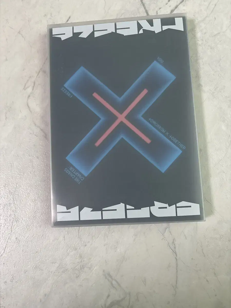 TXT FREEZE (with torn poster)