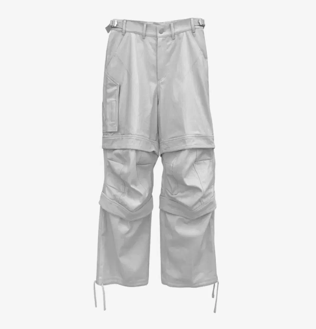 [2]Paia Archive Layered Work Pants White