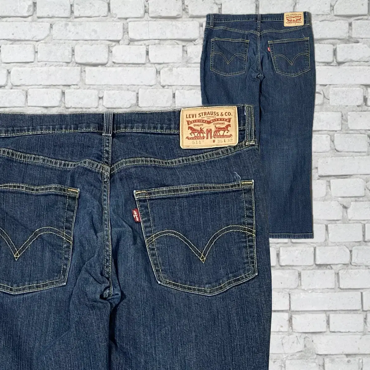 (874) Levi's 511 Vintage Denim W35 L32