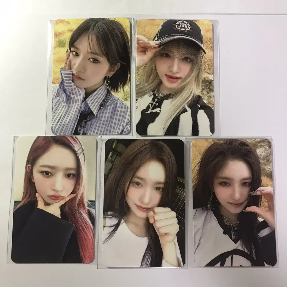 Ive Baddie broadcast yujin lay liz leeseo photocard WTS