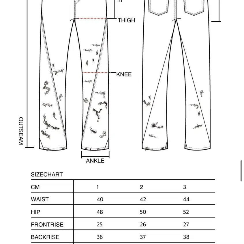 [3] 넥스트도어립스 디스진 DISTRESSED JEAN