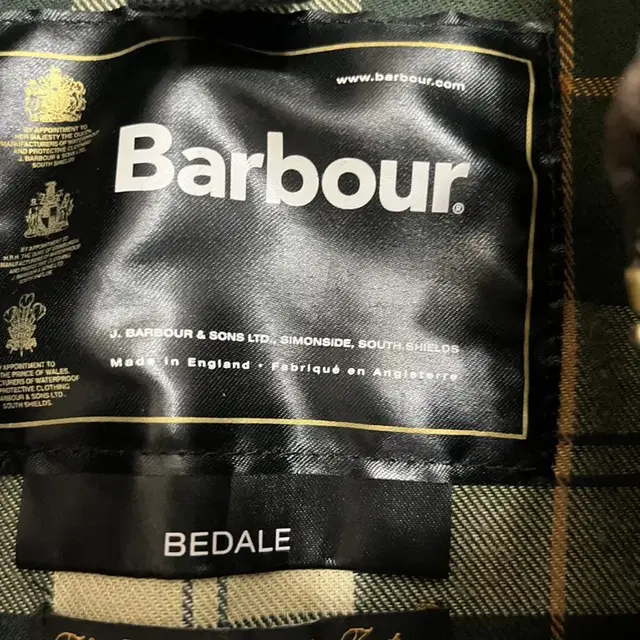 바버 barbour 비데일 34사이즈