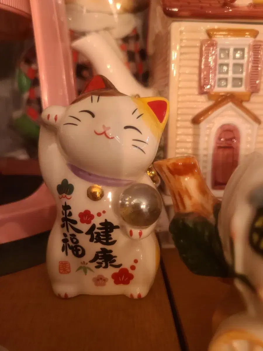 Vintage Japanese cat dolls