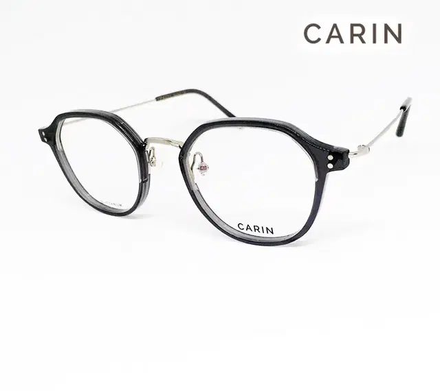 카린 스텔란 CARIN STELLAN P+ 다각형 콤비 안경 새제품