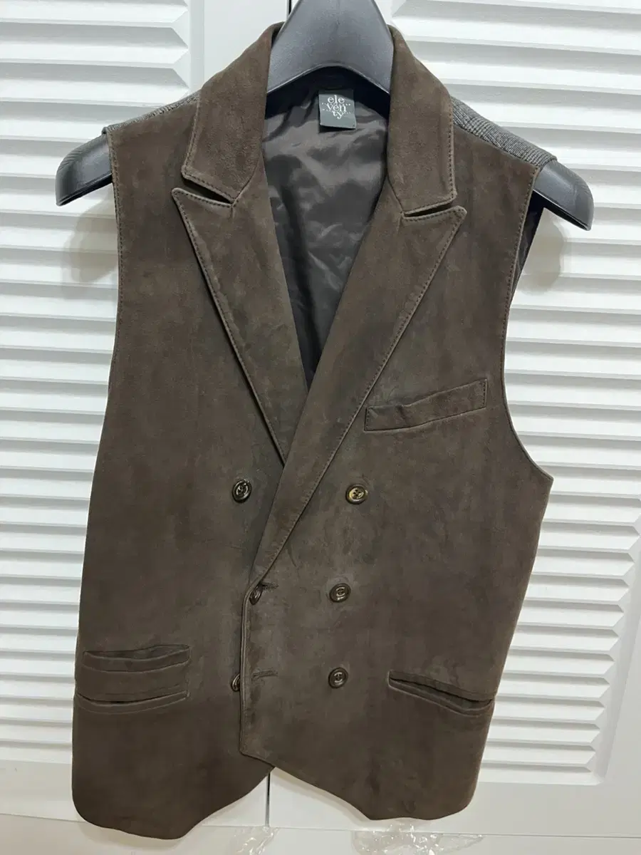 eleventy eleventy suede vest 46