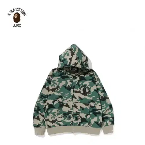 베이프 bape 우드랜드 wood land 후드집업