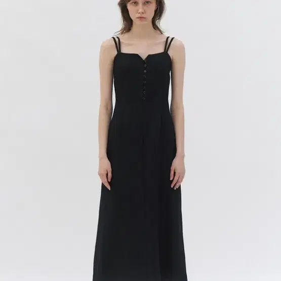 르누이 Eszter camisole dress (Black)