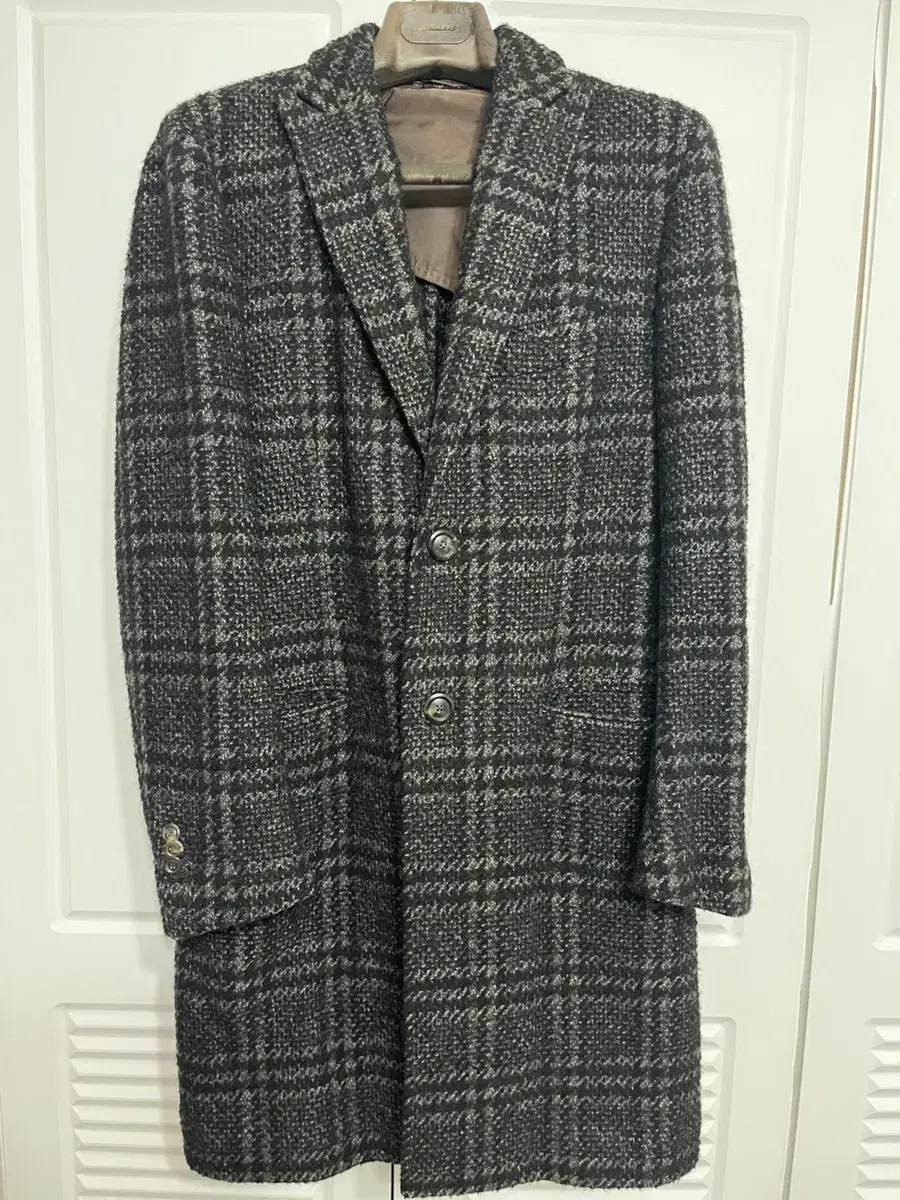 STILE LATINO Checked coat size 46