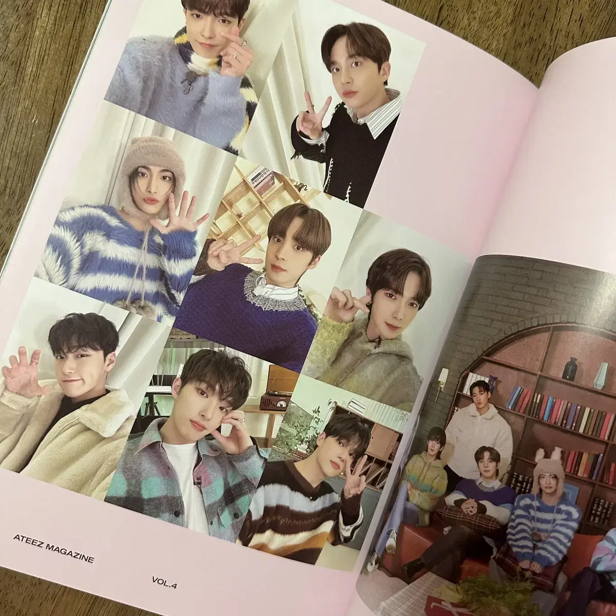 에이티즈 매거진 양도 ateez magazine