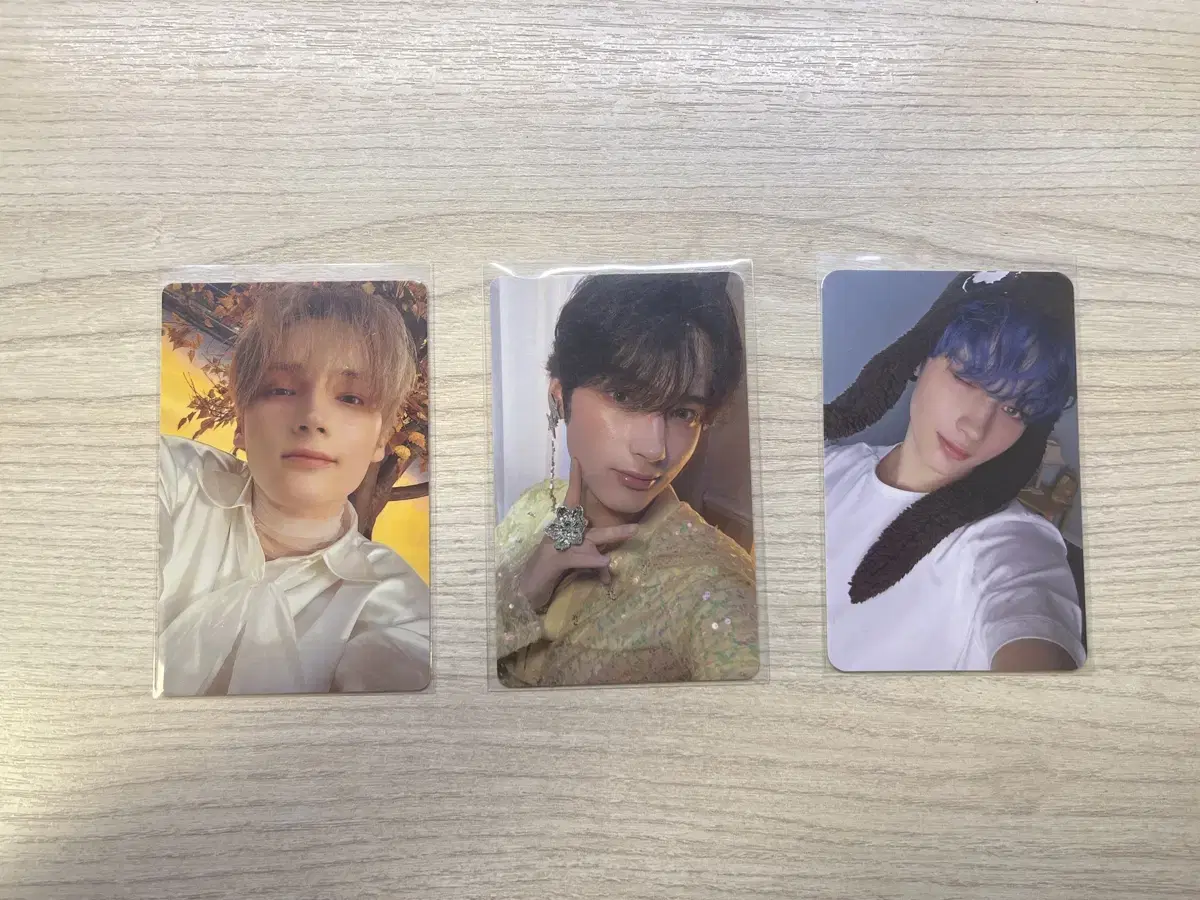 TXT light version hueningkai photocard wts