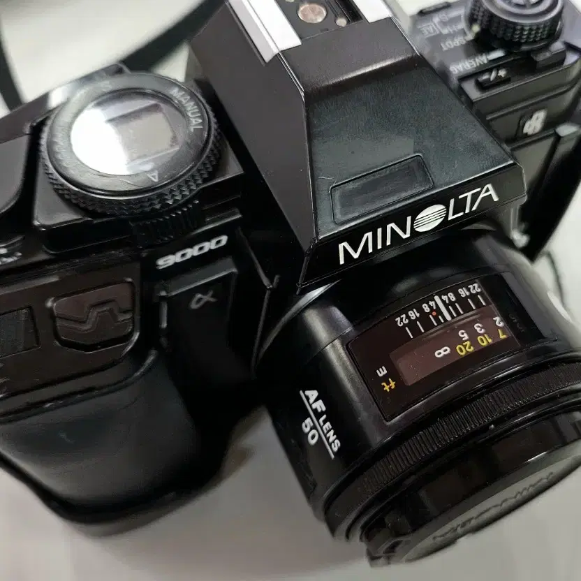 미놀타 minolta 필카 알파A9000 + 50mm F1.4 필름카메라