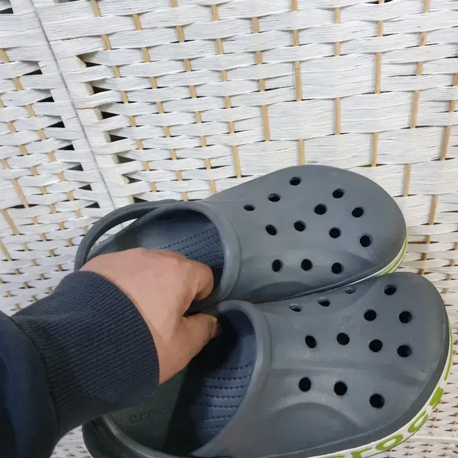 crocs 크록스 바야밴드 클로그 샌들 아쿠아슈즈 260mm