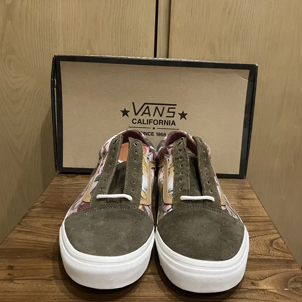 Vans 반스 카키 다크올리브 올드스쿨 290 스케이트 스탠다드캘리포니아