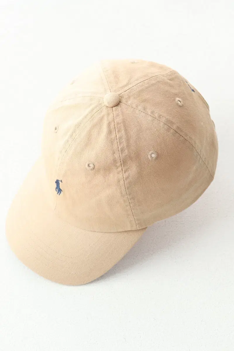 (F) Polo Ralph Lauren Baseball Cap Ball Cap Beige AMERICAN JEWELRY Limited Edition - 2119