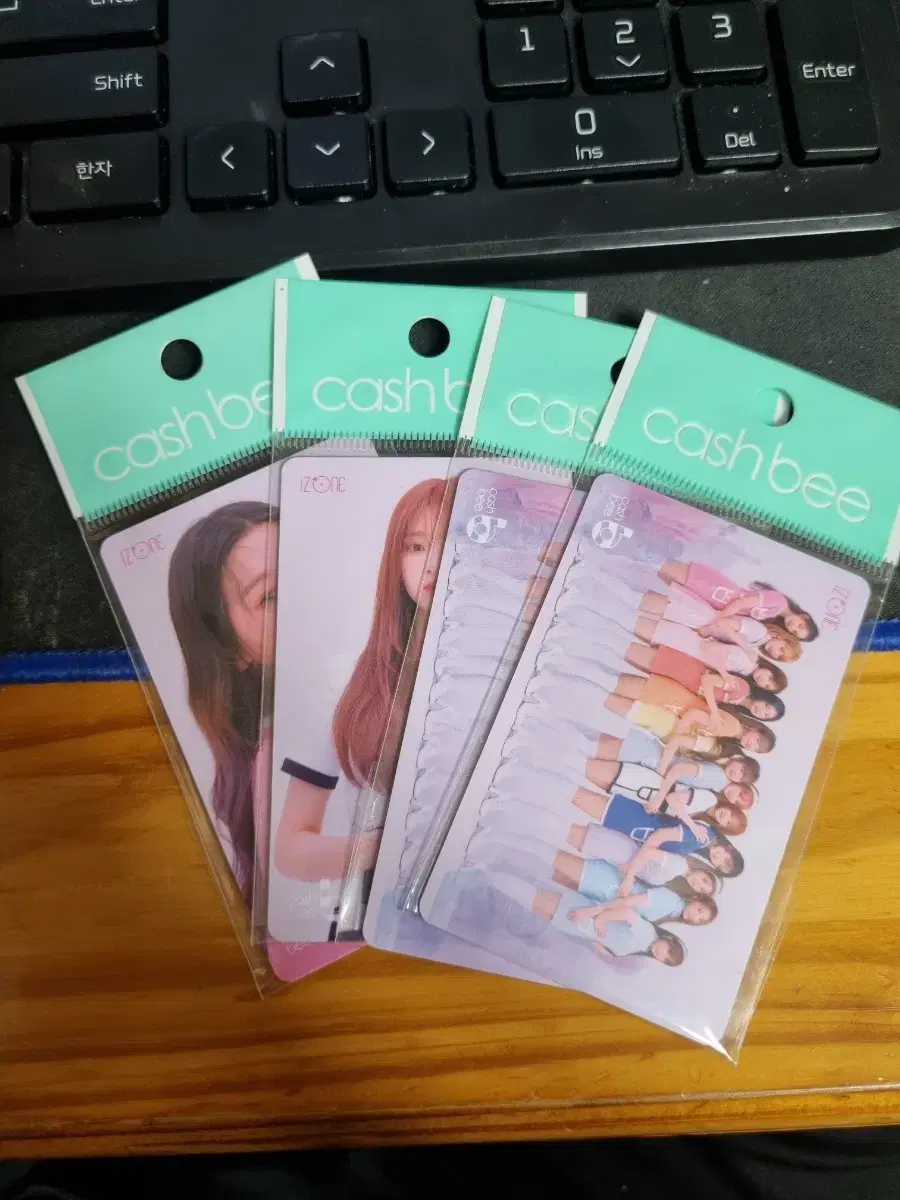 IZ*ONE Transportation Card Organization