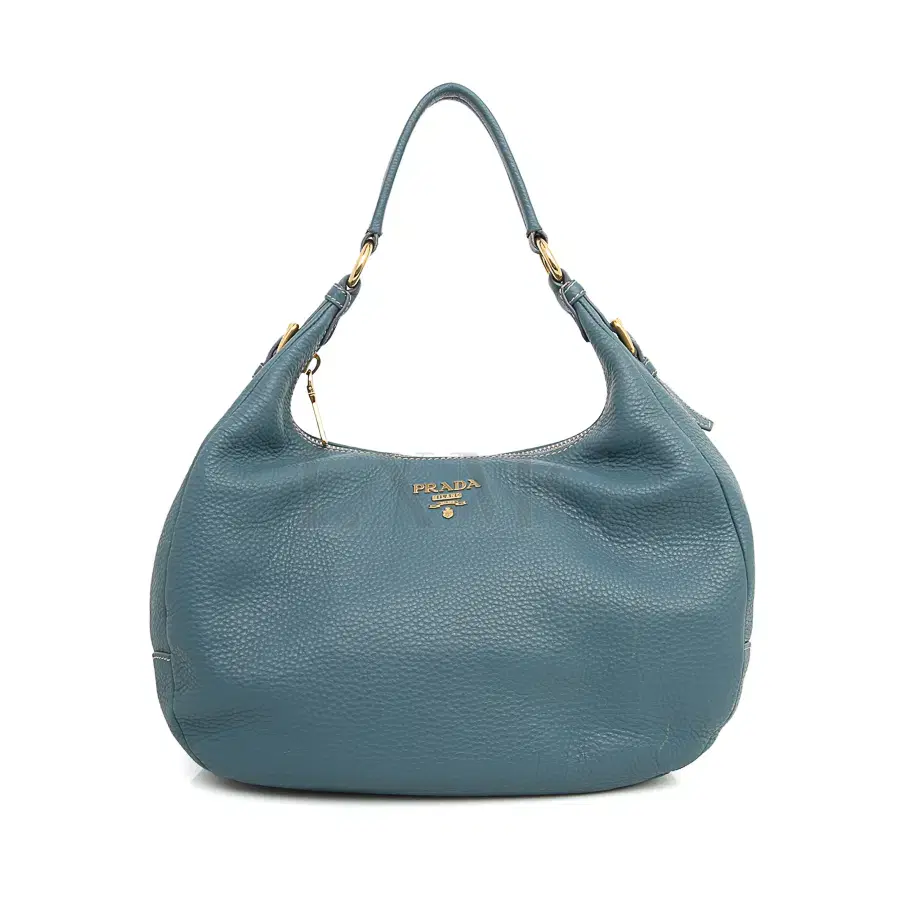 Prada Vitello Dino Shoulder Hobo Bag BR4314