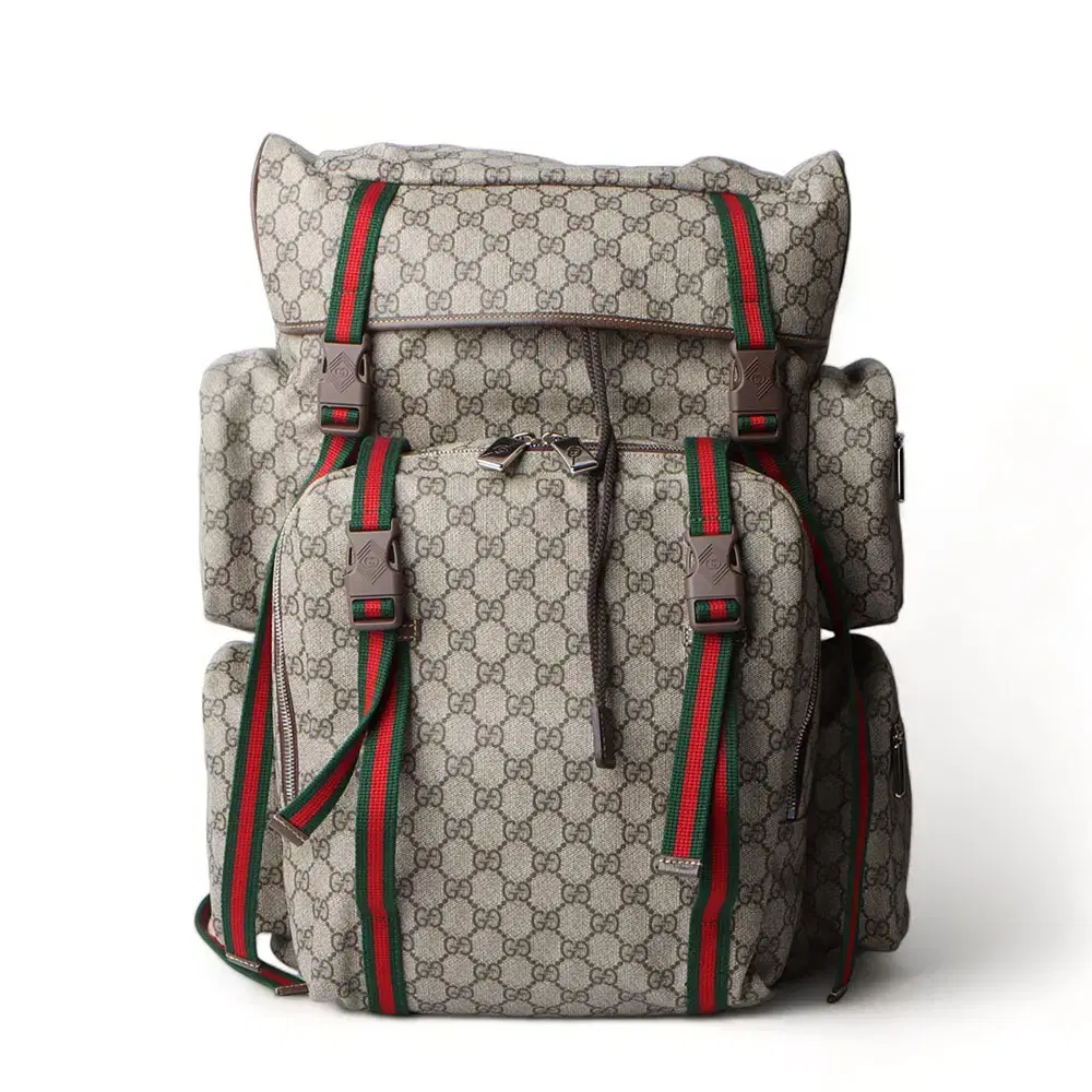 Gucci 761561 GG Supreme Ebony Backpack/31991-2