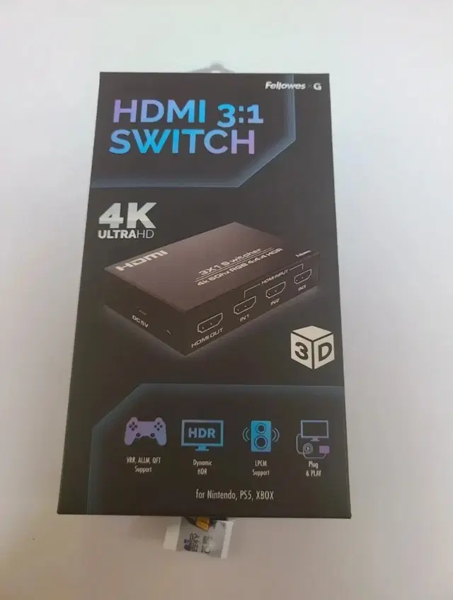 펠로우즈 hdmi 3:1 switch 4k 새상품