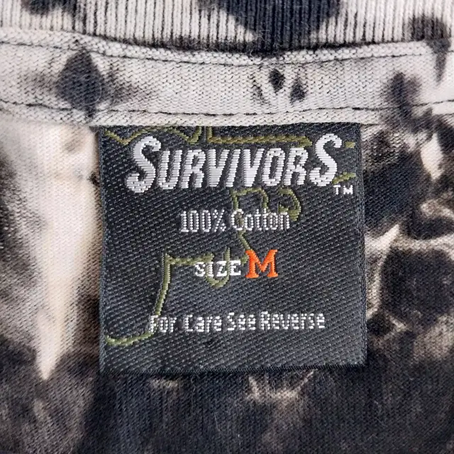 남성 SURVIVORS 반팔 티셔츠 C8487