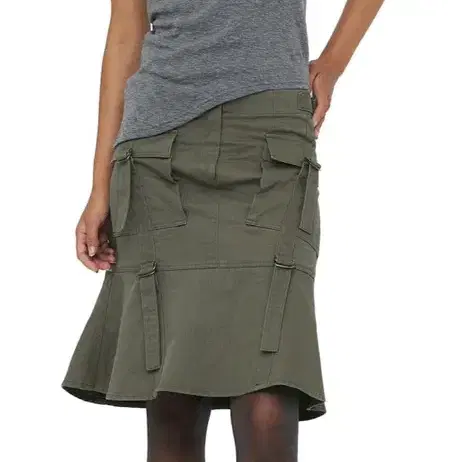 세릭 카고 스트랩 스커트 STRAP FLARED CARGO SKIRT