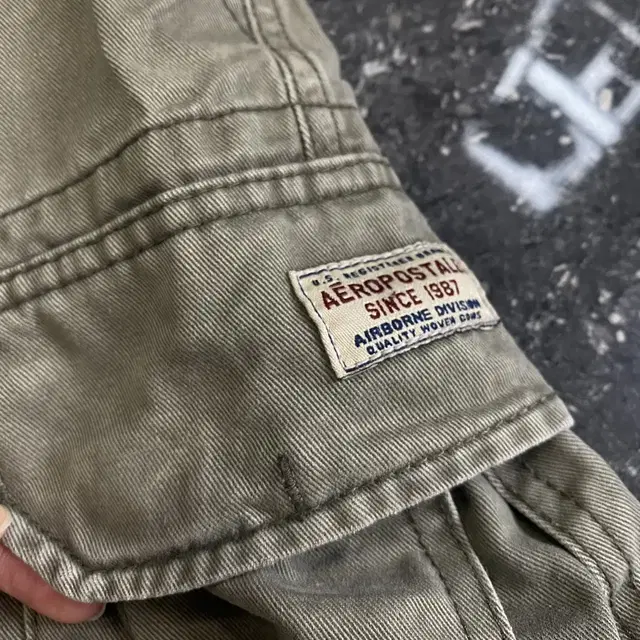 AEROPOSTALE Y2K 와이드 카고 반바지