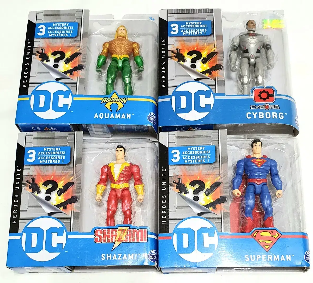 DC Heroes Unite 4 Inch Action Figure