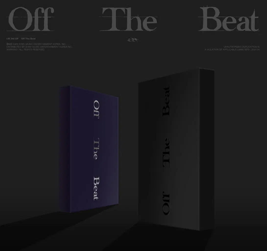 I.M. lim changkyun OFF THE BEAT sealed Album