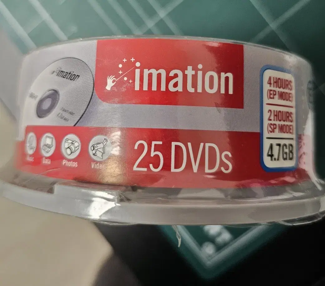 [미개봉] imation DVD 공시디 팝니다