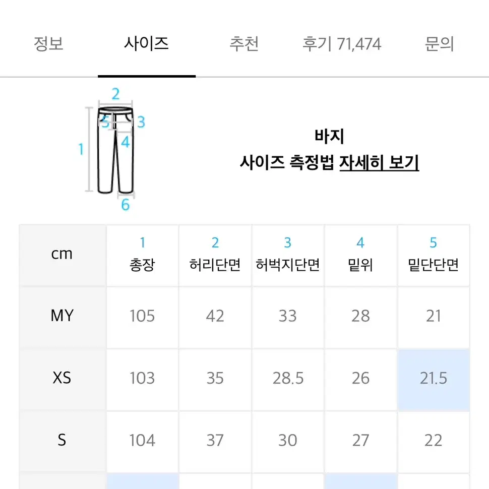 [M]토피 와이드 데님 팬츠 라이트 블루