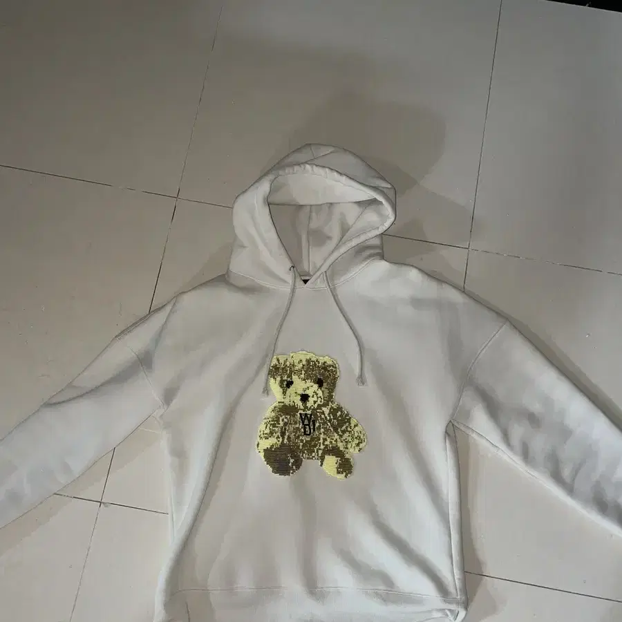 we11done teddy bear hoodie