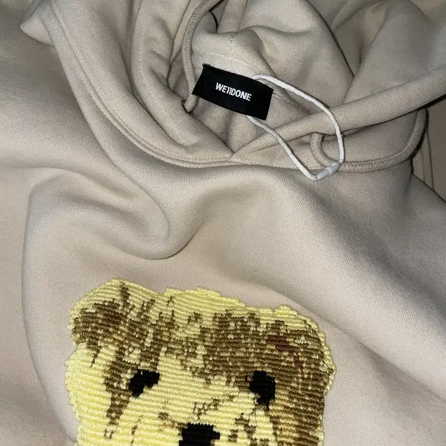 we11done teddy bear hoodie